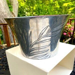 Vintage Ice Bucket / Serving Bowl by Lunt Silversmiths
